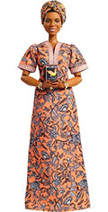 Maya Angelou Doll with Dress and Accessories J988