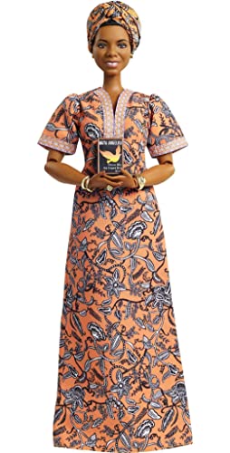 Maya Angelou Doll with Dress and Accessories J988