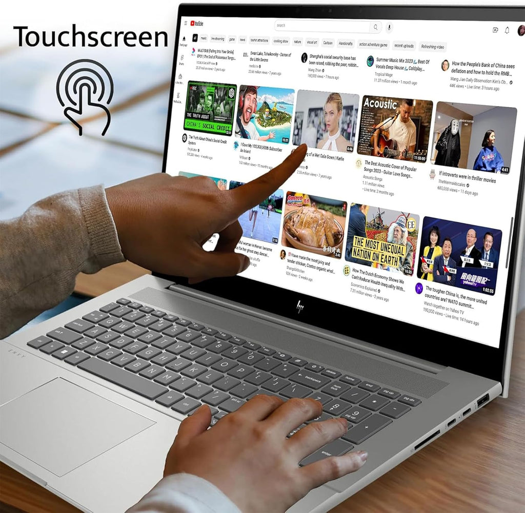 17.3 Touchscreen Laptop - i7-1355U - RTX 3050 - Backlit Keyboard - Windows 11 - Wi-Fi 6E - Thunderbolt 4 - 64GB RAM - 2TB PCIe SSD N873804