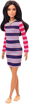 Doll with Down Syndrome Wearing Floral Dress X453