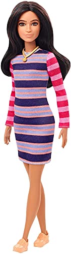 Doll with Down Syndrome Wearing Floral Dress X453