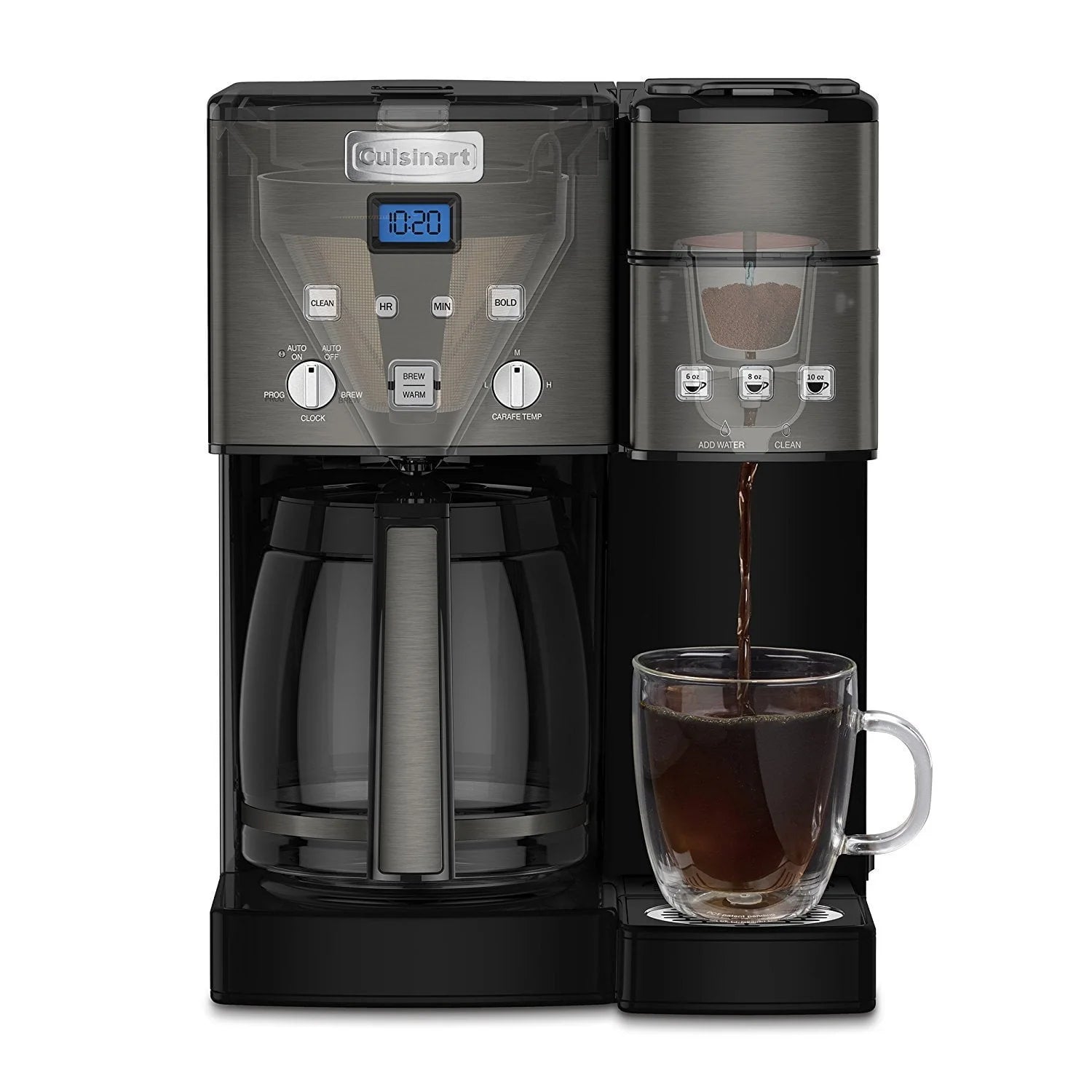 12 Cup Coffeemaker and Single-Serve Brewer D453135