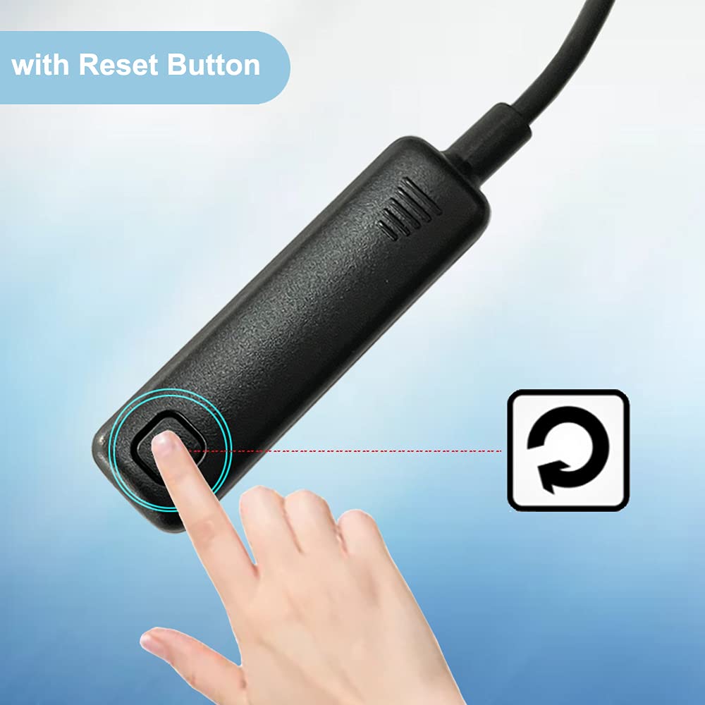 Replacement USB Charging Cable for Fitbit Flex 2 (Black) J1346