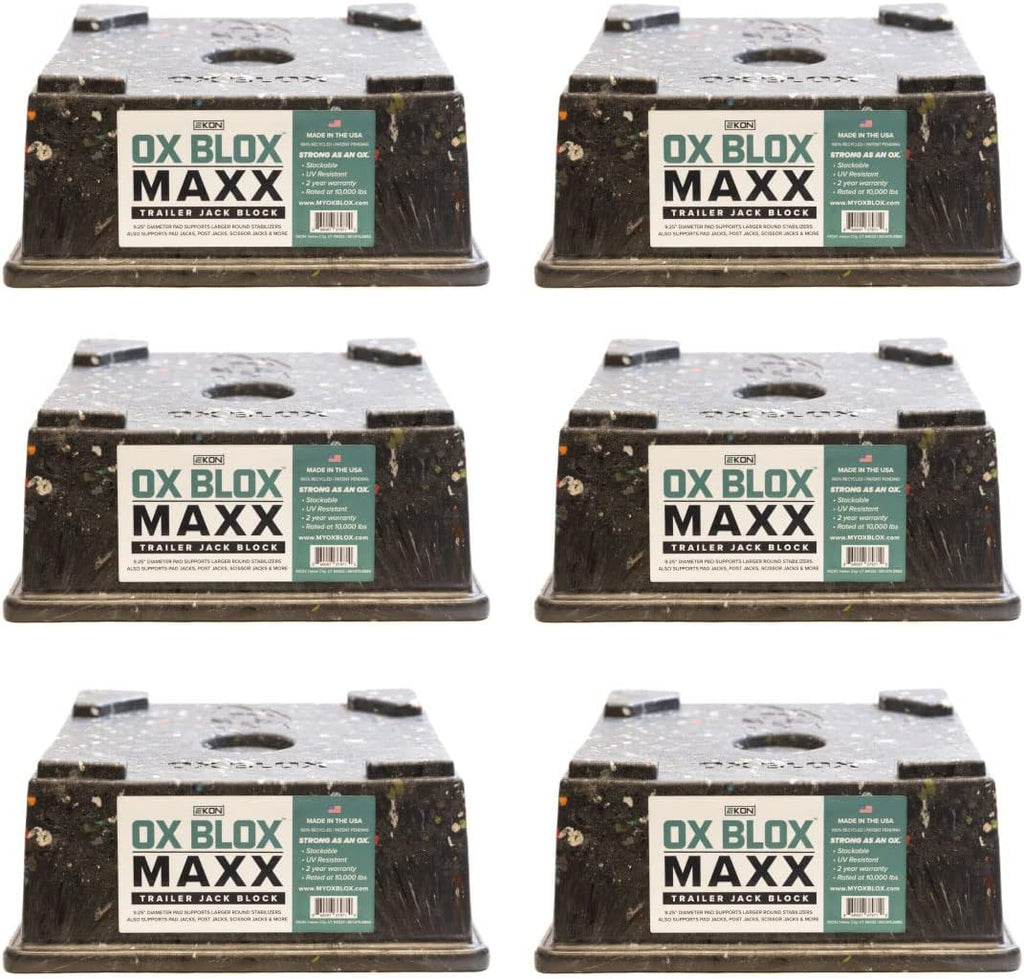 6-Pack RV Jack Block for 9 Round Feet E65338