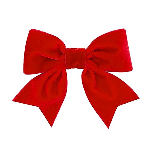 Black Velvet Hair Clip with Bowtie P280