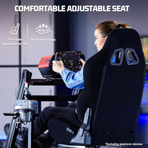Aluminum Profile Racing Simulator Cockpit with Seat O5790