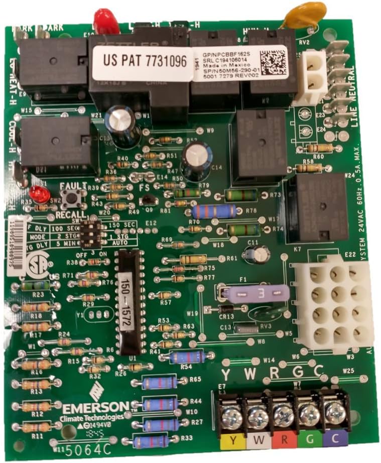 PCBBF132 Furnace Control Circuit Board E59761