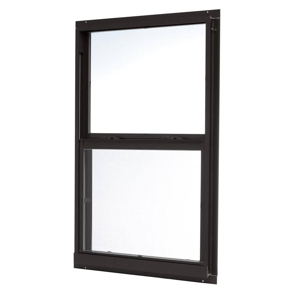 Black Single Hung Window T1086