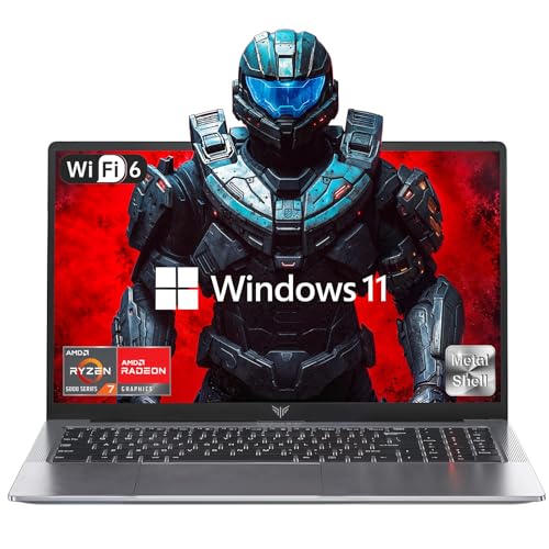 15.6inch AMD Ryzen 7 5700U Gaming Laptop with 16GB RAM 512GB SSD D7902