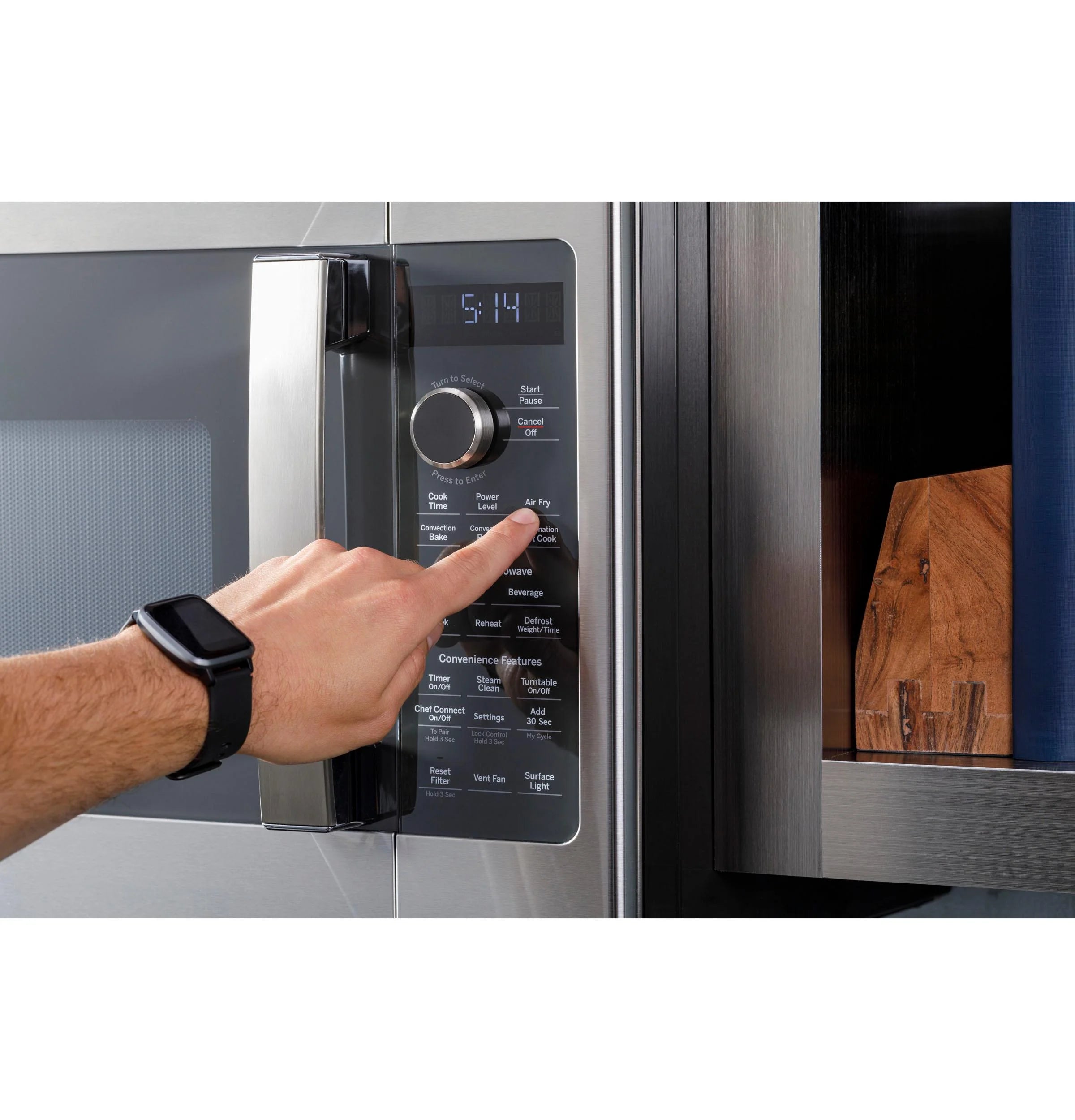 1.7 Cu. Ft. Convection Over-the-Range Microwave Oven, Stainless Steel U402874