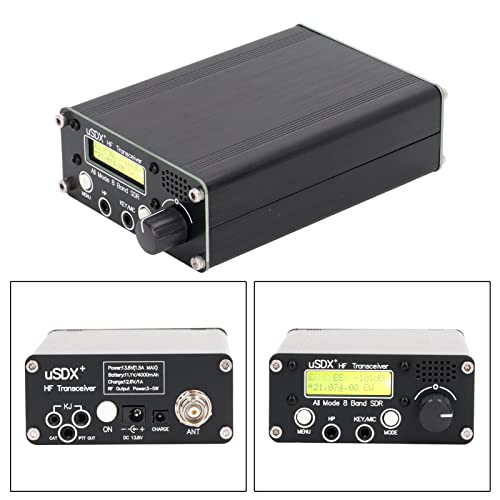 8 Band Radio Transceiver HF SSB QRP Shortwave CW AM FM with BNC Antenna Connector H2394