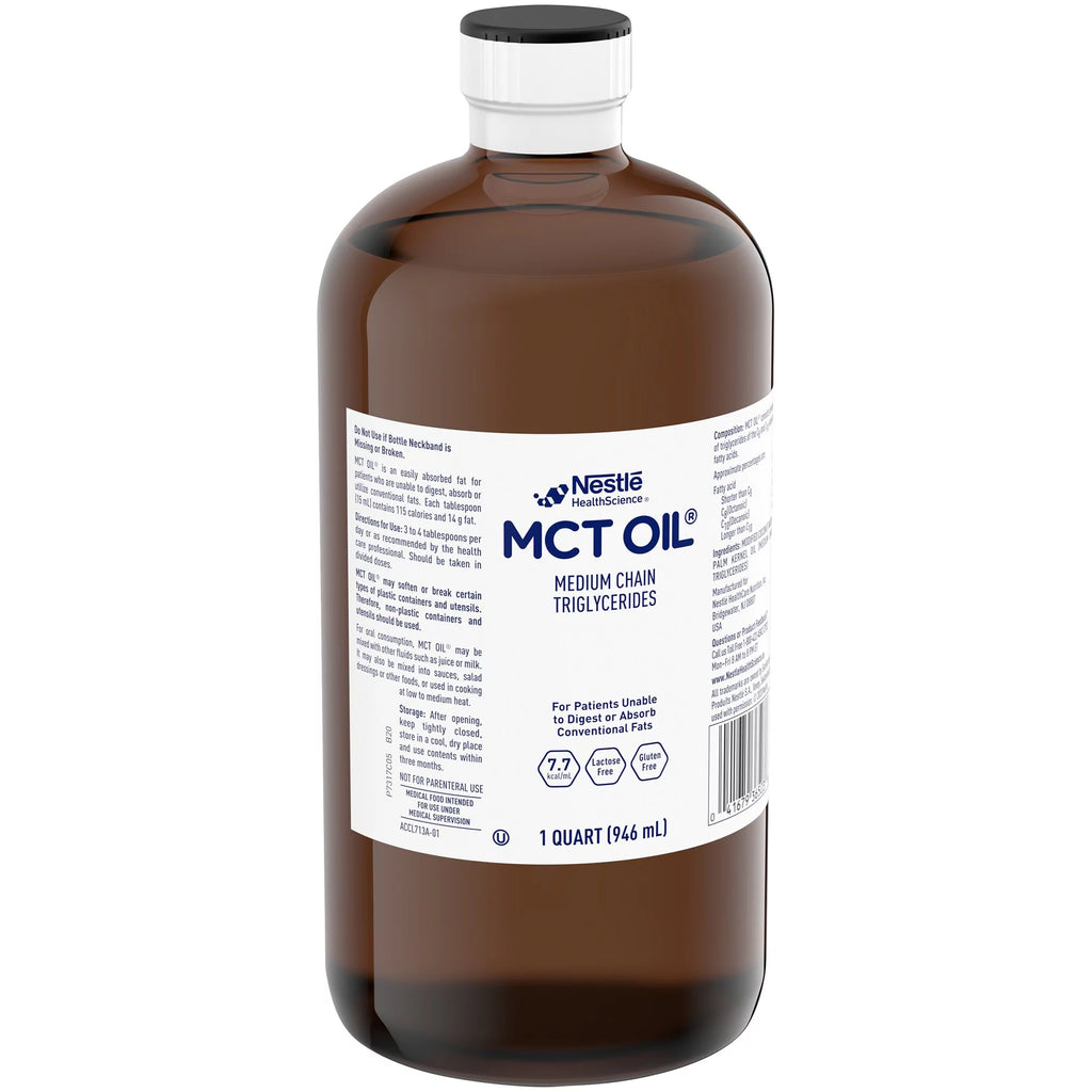 Unflavored MCT Oil Oral Supplement 32 oz Bottle 6 Ct T520088