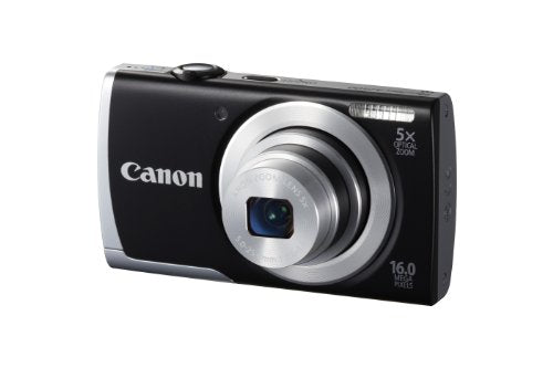 16.0 MP Digital Camera with 5X Optical Zoom and 720p HD Video Recording (Black) E37657