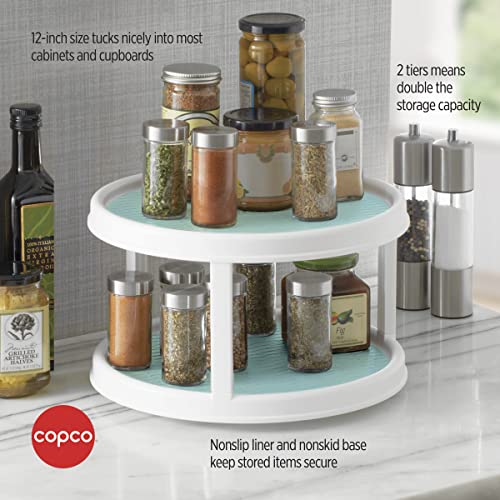 2-Tier Non-Skid Lazy Susan Turntable N113887