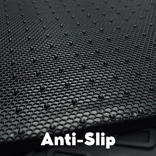 Black 3D Custom Fit All-Weather Floor Mats Set for Toyota Camry K408