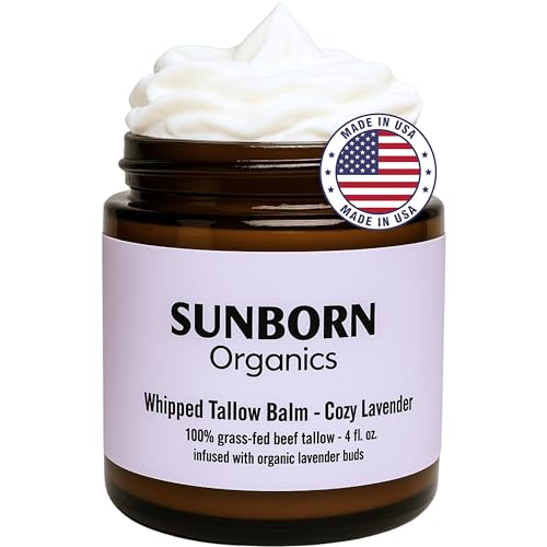 Unscented Organic Grass-Fed Beef Tallow Balm O343
