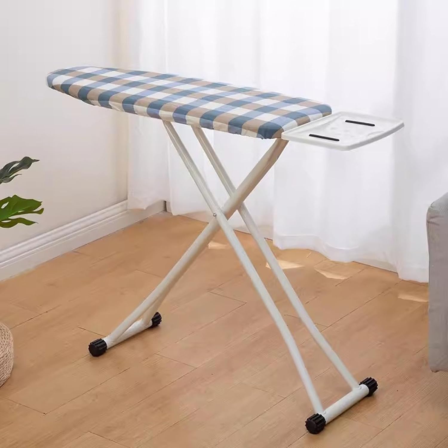 Compact Full-Size Folding Ironing Board with Iron Stand L181887