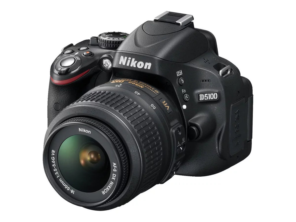 Digital Camera SLR 16.2 MP APS-C 1080p 3x Optical Zoom AF-S DX 18-55mm and 55-200mm VR Lenses Q7127