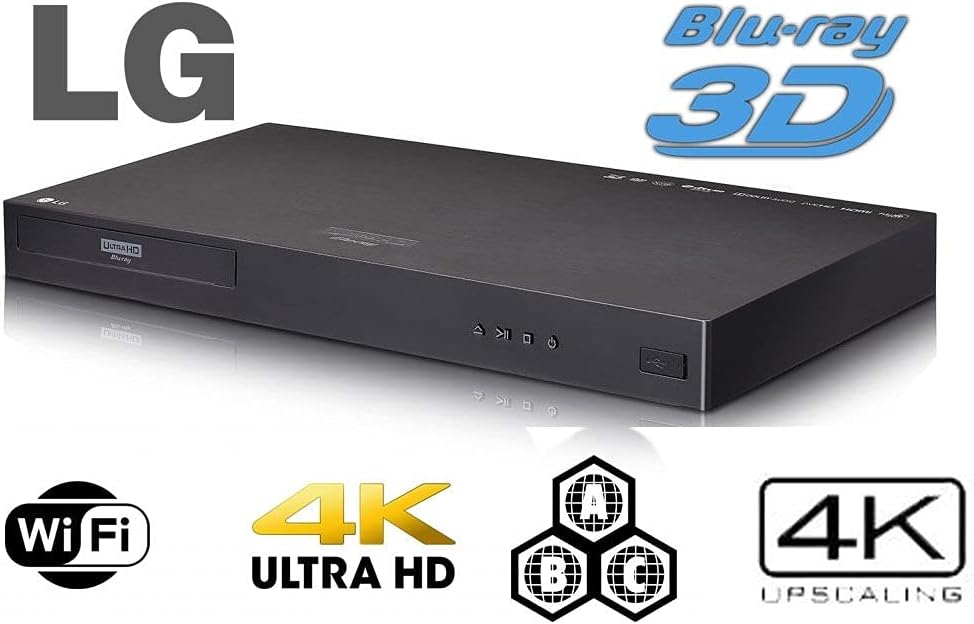 4K Blu Ray Disc DVD Player with HDMI Cable K711