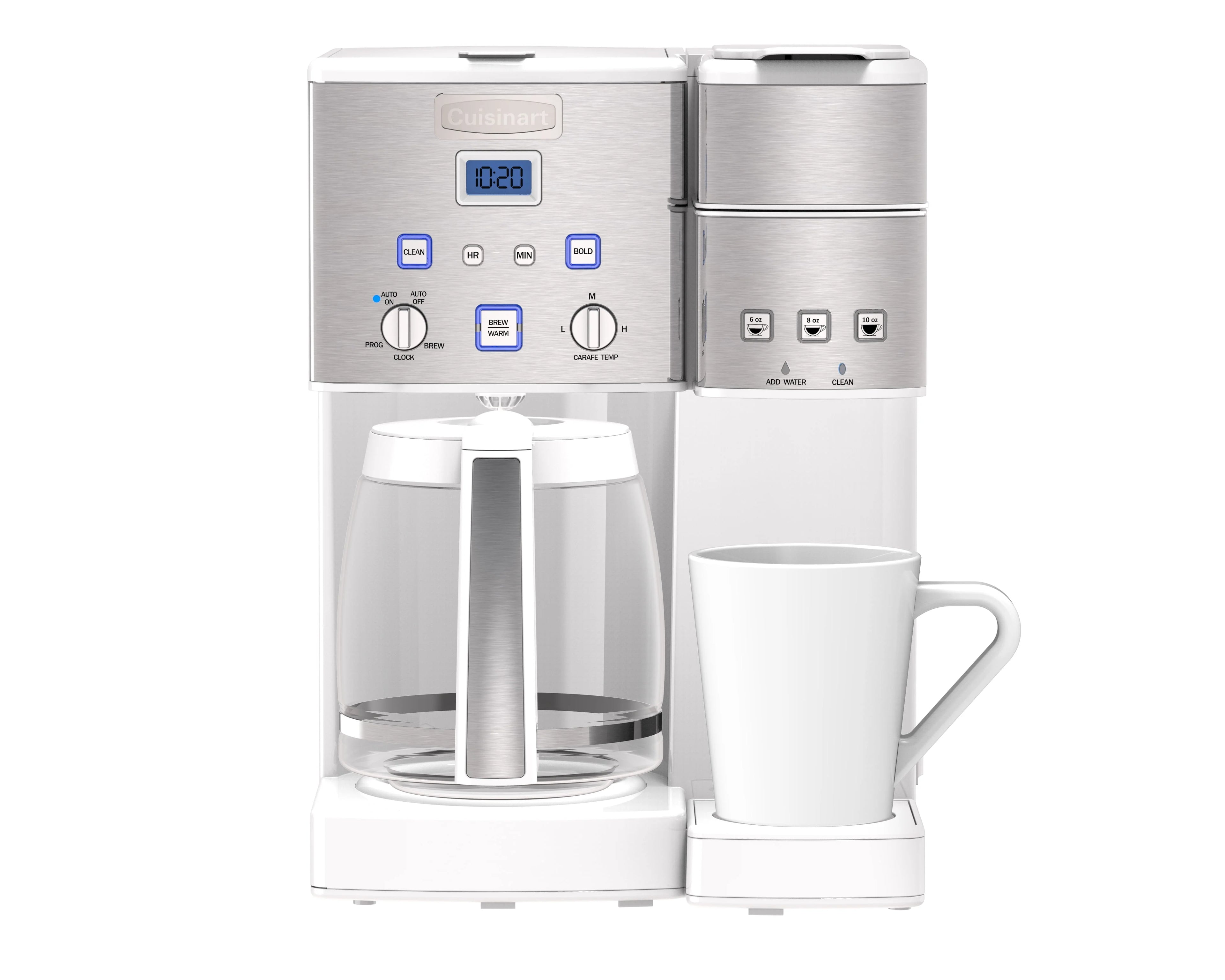 12 Cup Coffeemaker and Single-Serve Brewer D453135