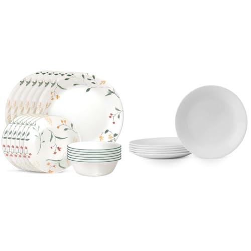 18-Piece Triple Layer Glass Dinnerware Set U73023