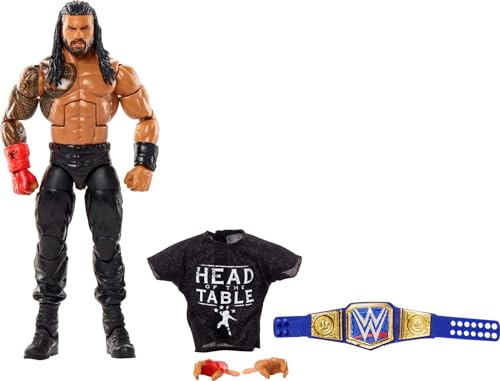 WWE Elite Collection Action Figure & Accessories Set, 6-inch Collectible with Articulation & Interchangeable Parts Y95242