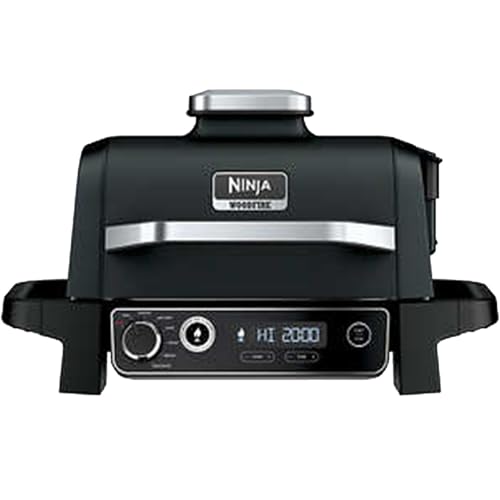 Grey 7-in-1 Outdoor Electric Grill & Smoker E440