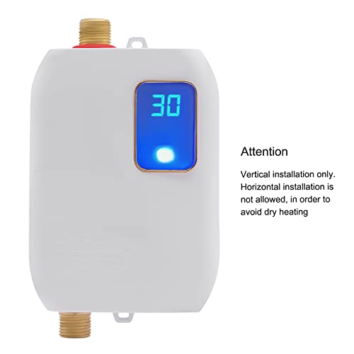 3000W Portable Electric Instant Tankless Water Heater, 110V H6500