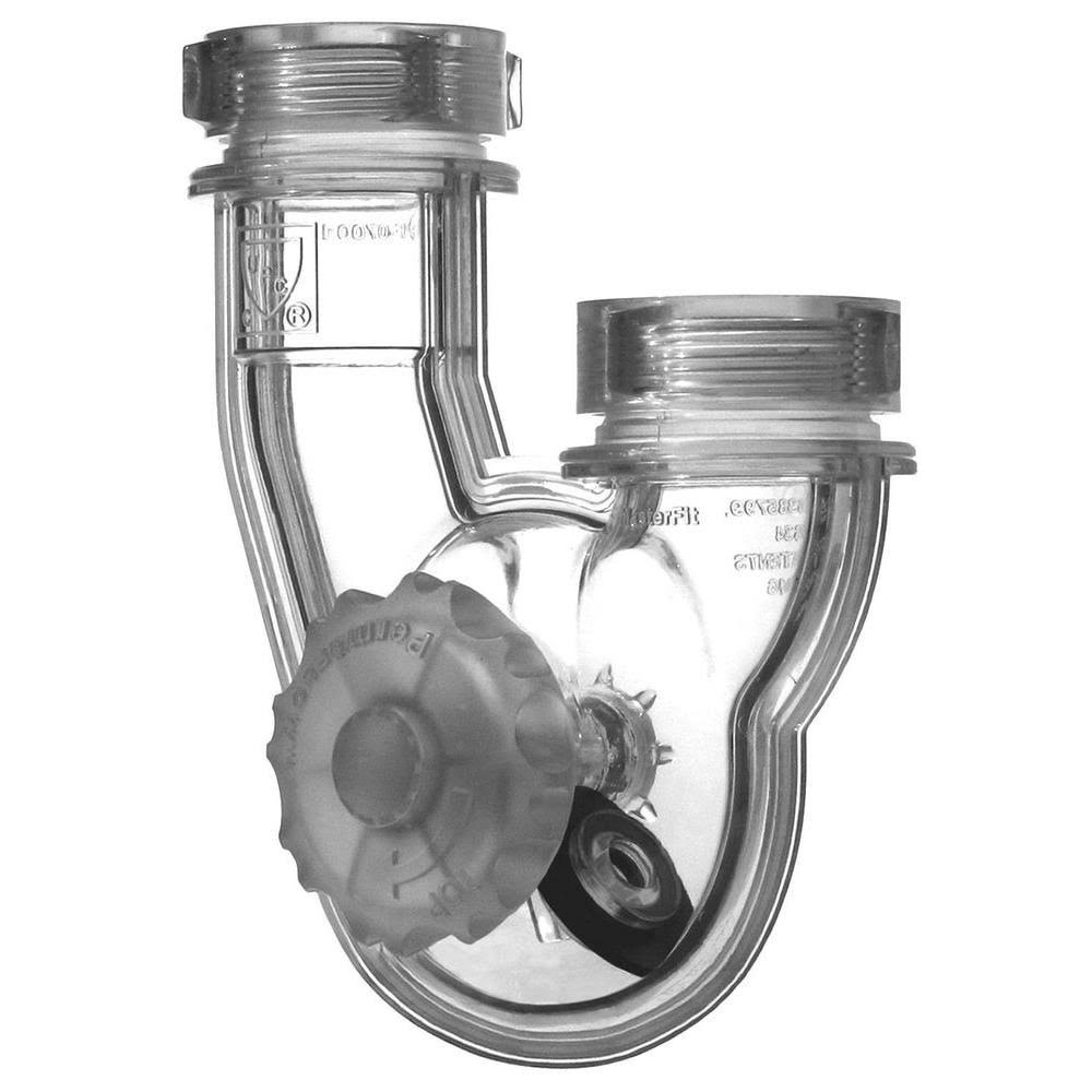 Clear ABS Plastic P-Trap (6-Pack) K2342