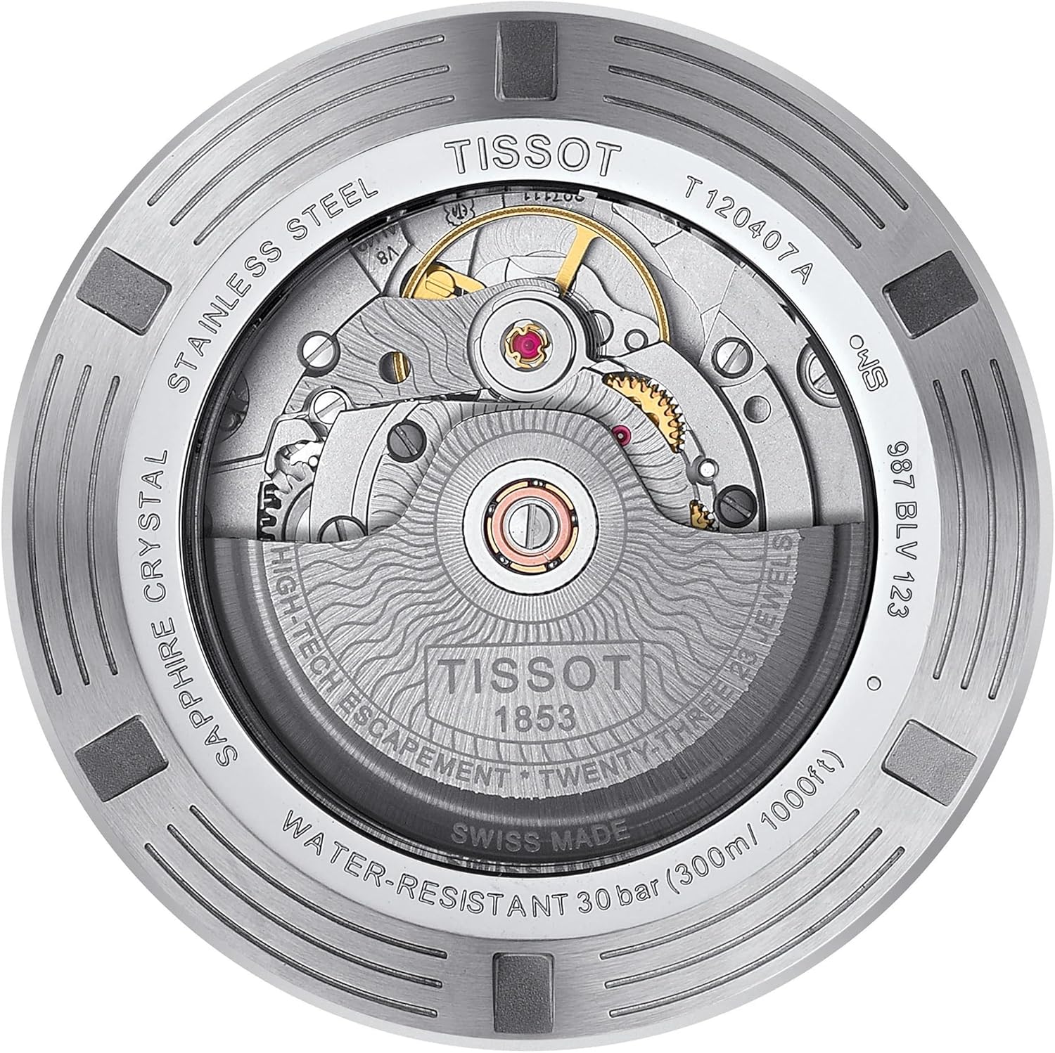 Stainless Steel Casual Watch Grey D9758