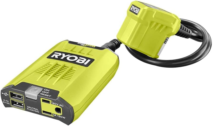 18V 120 Watt Automotive Power Source Inverter D4287