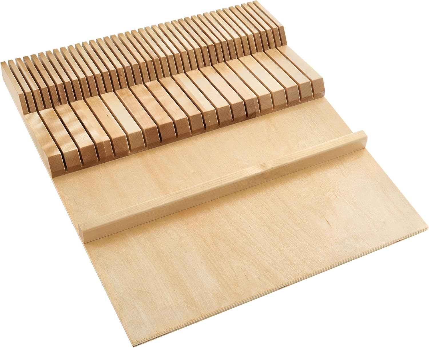 Dual Row Knife Block Drawer Organizer Q859