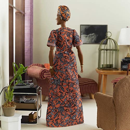 Maya Angelou Doll with Dress and Accessories J988