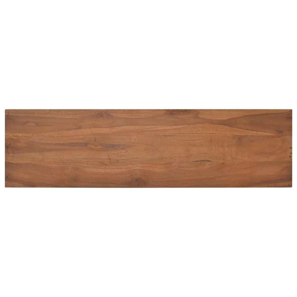 43.3"x11.8"x19.7" Solid Teak Wood TV Cabinet L527