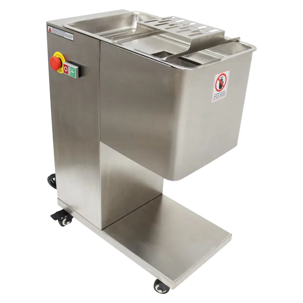 Stainless Steel Commercial Meat Slicer with 3mm Blade H114155