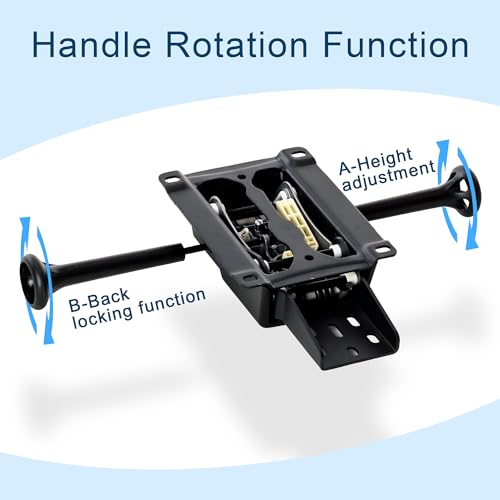 Swivel Tilt Mechanism Replacement Part Heavy Duty Control Seat Mechanism 6" x 7.9" Mounting Holes S19066