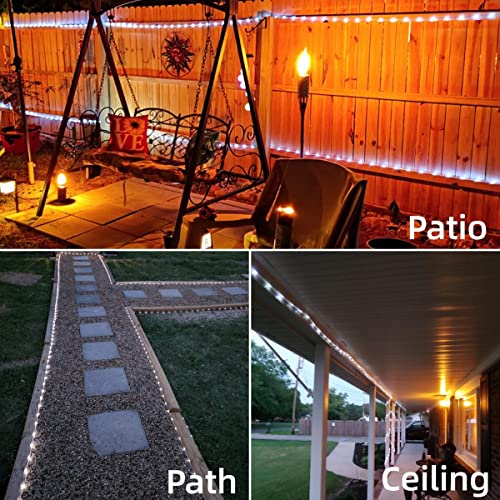 Purple Solar Outdoor Rope Lights, 72ft 200 LED N823684