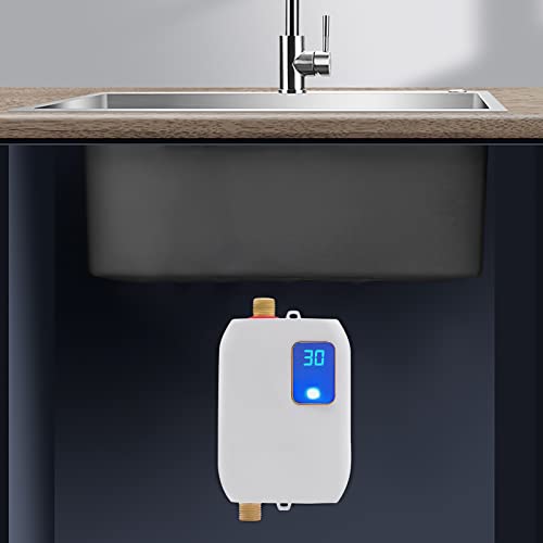 3000W Portable Electric Instant Tankless Water Heater, 110V H6500