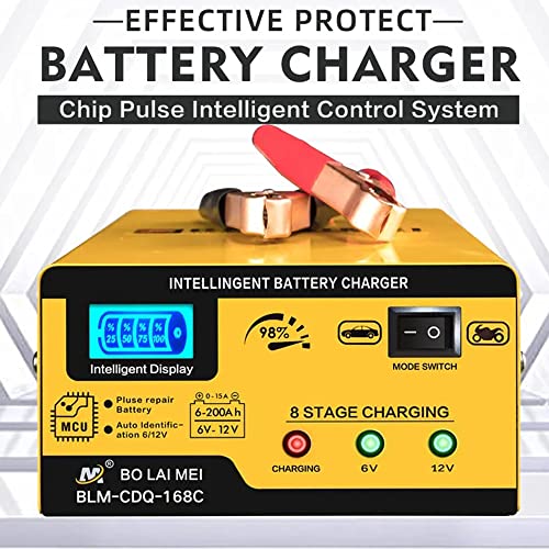 15A Smart Car Battery Charger for Lead Acid Batteries J77912