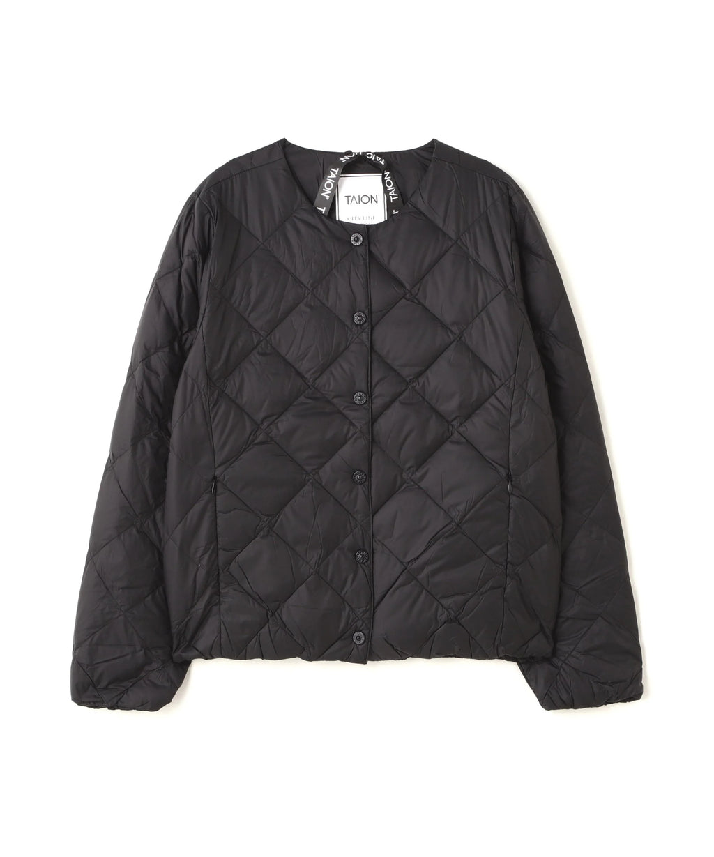 Crew Neck Down Jacket X9609