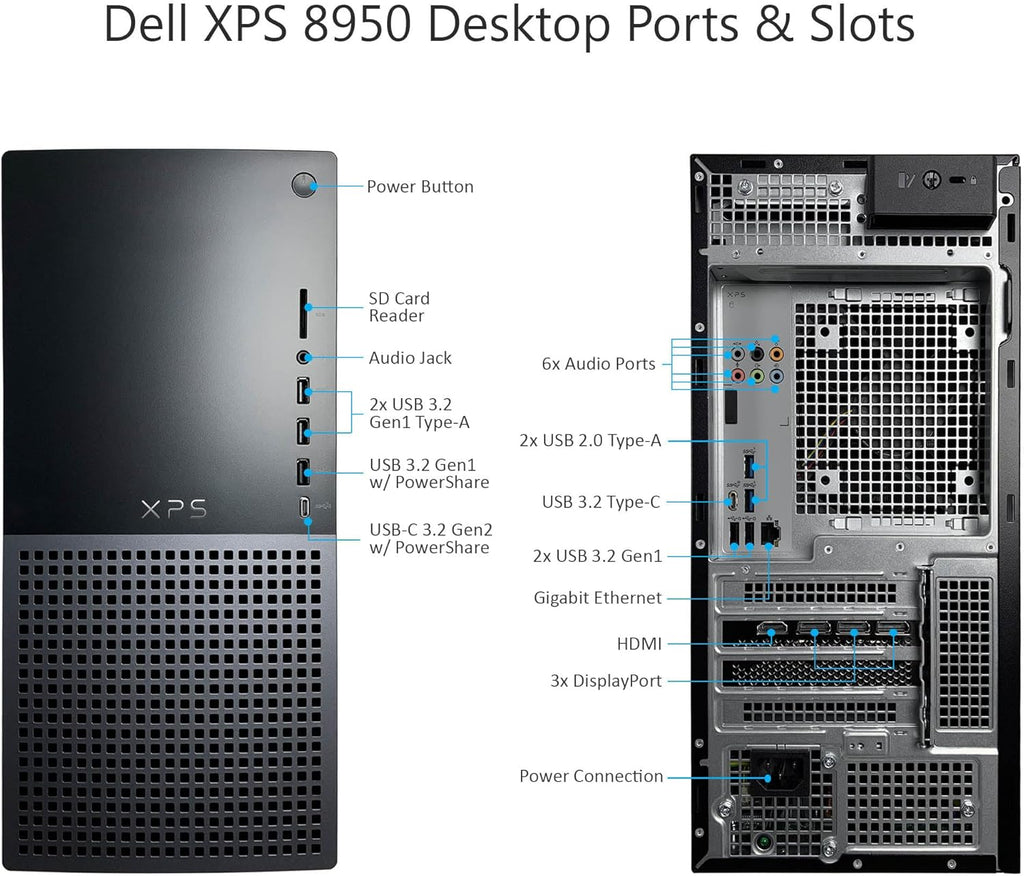 12th Gen Intel Core i7-12700K Desktop Computer with 8GB DDR5 RAM, 8TB SSD, Windows 11 Pro B797315