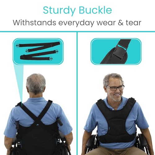 Wheelchair Seat Belt with Adjustable Straps A5352