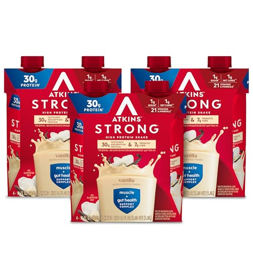 Milk Chocolate Flavored High Protein Shake, 30g Protein, 12 Count Z7133
