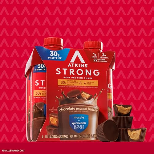 Milk Chocolate Flavored High Protein Shake, 30g Protein, 12 Count Z7133