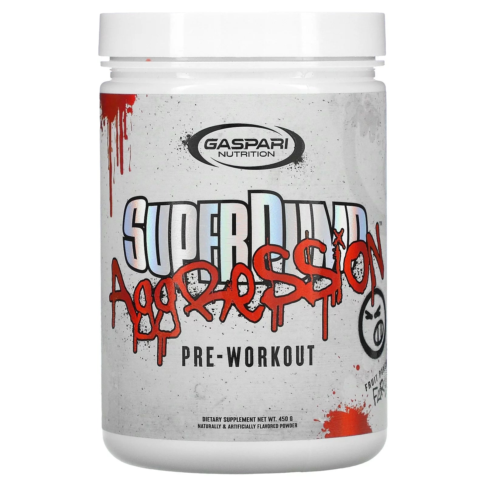 Fruit Punch Fury Pre-Workout, 450 g W7256