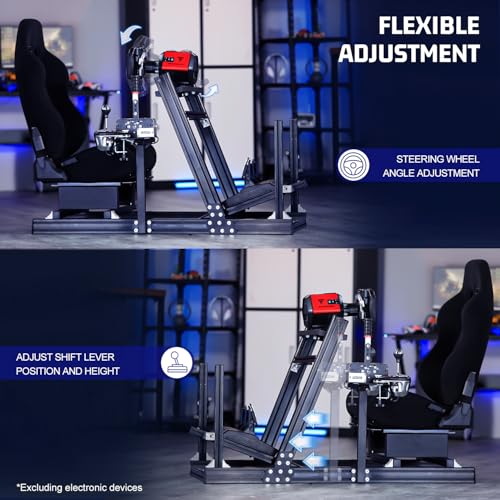Aluminum Profile Racing Simulator Cockpit with Seat O5790
