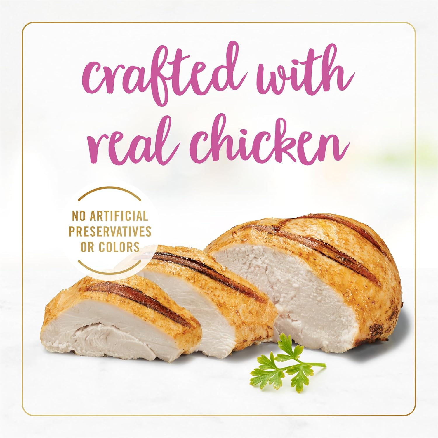 Chicken Feast Pate Wet Cat Food, 3 oz. Cans, Pack of 24 F216