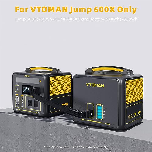 Portable Power Station with 600W AC Outlets V50989