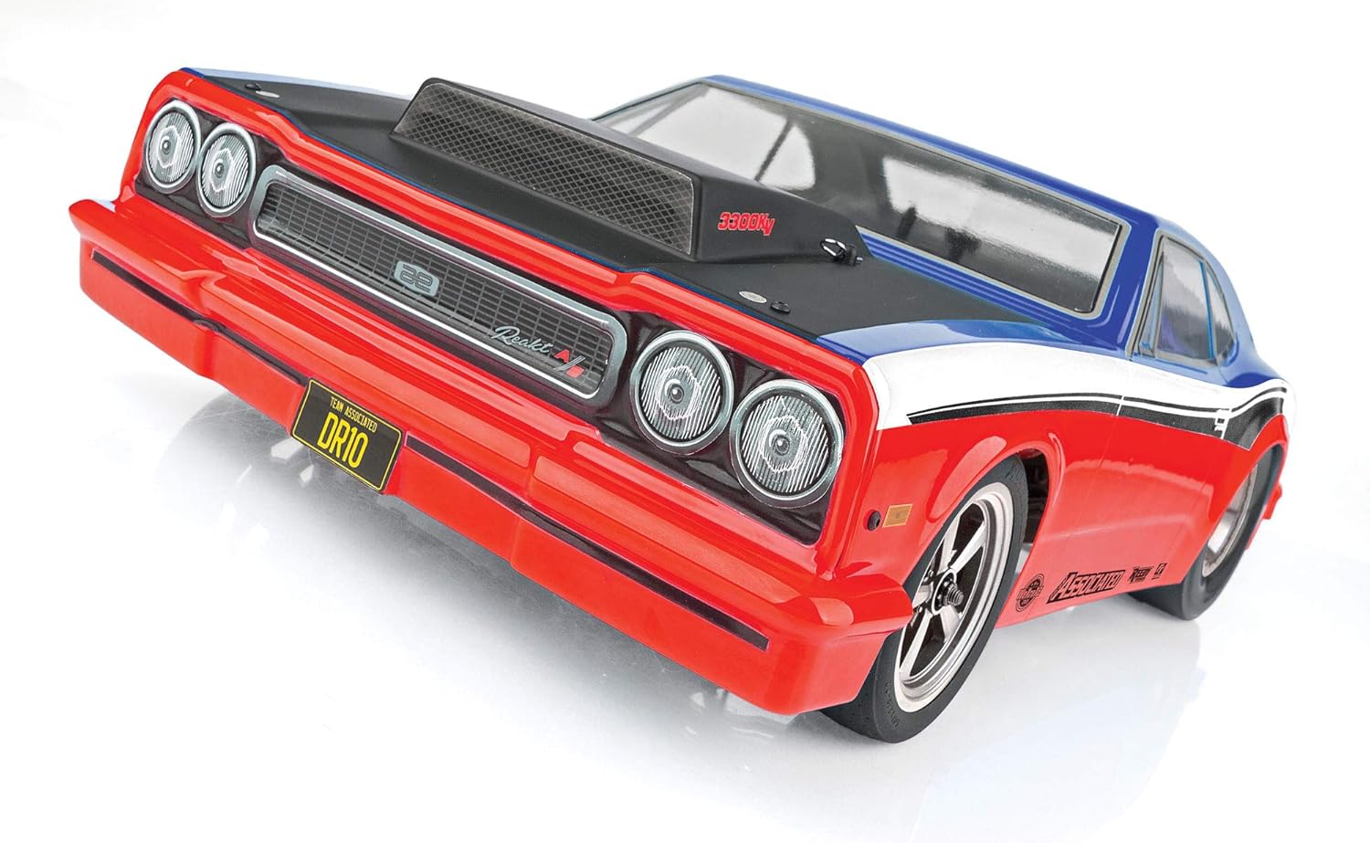 1/10 2 Wheel Drive Drag Race Car Kit J7332