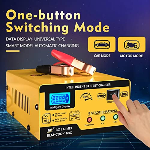 15A Smart Car Battery Charger for Lead Acid Batteries J77912